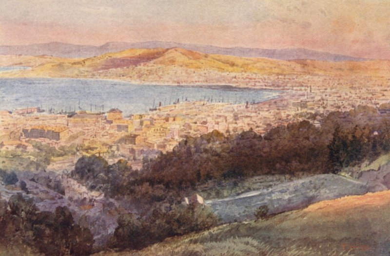 Uusi-Seelanti: Wellington (värilitra) tekijältä Frank H Wright
