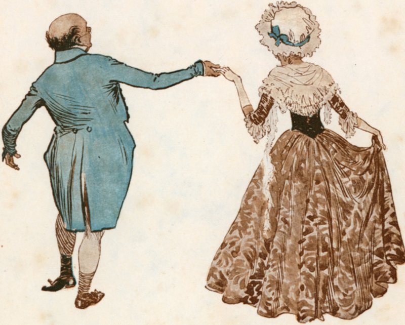 The Pickwick Papers (värillinen litografia) tekijältä Frank Reynolds
