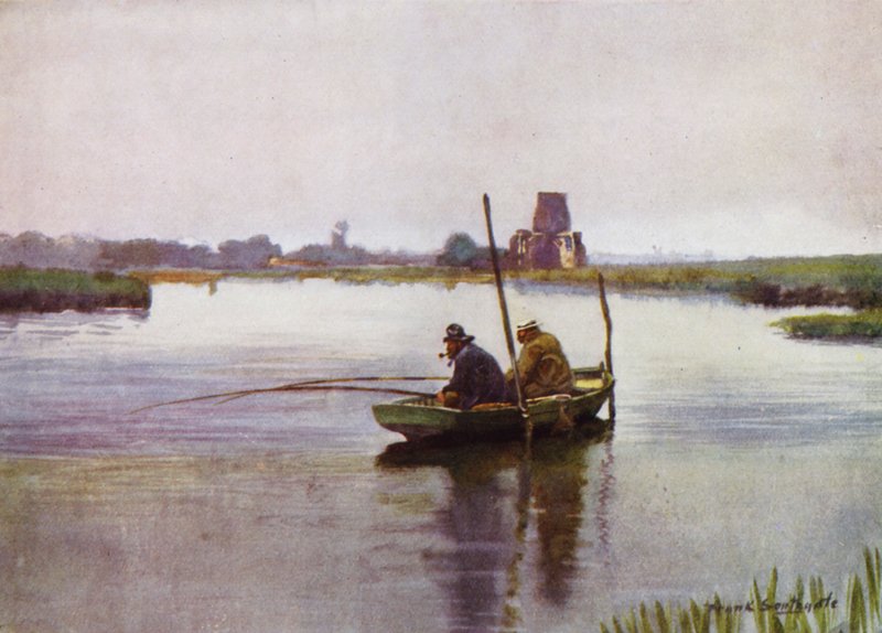 Norfolk Broads: Lahnakalastus lähellä St Benet