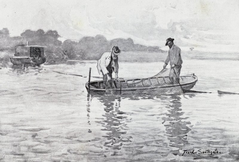 Norfolk Broads: Ankeriaanpalojen nostaminen tekijältä Frank Southgate
