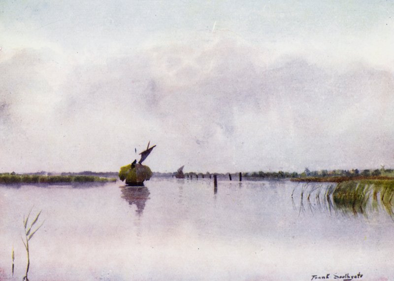Norfolk Broads: Hay-Boat Hickling Broadilla tekijältä Frank Southgate