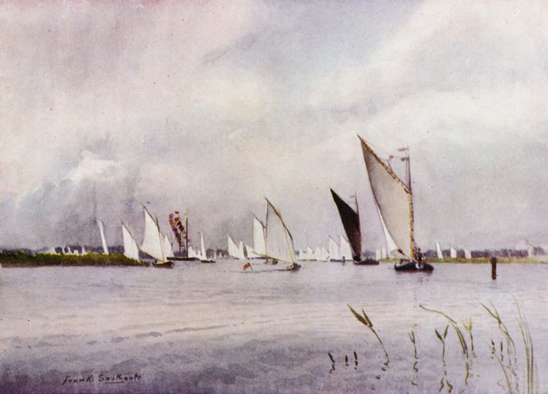 Norfolk Broads: Regatta at Hickling tekijältä Frank Southgate