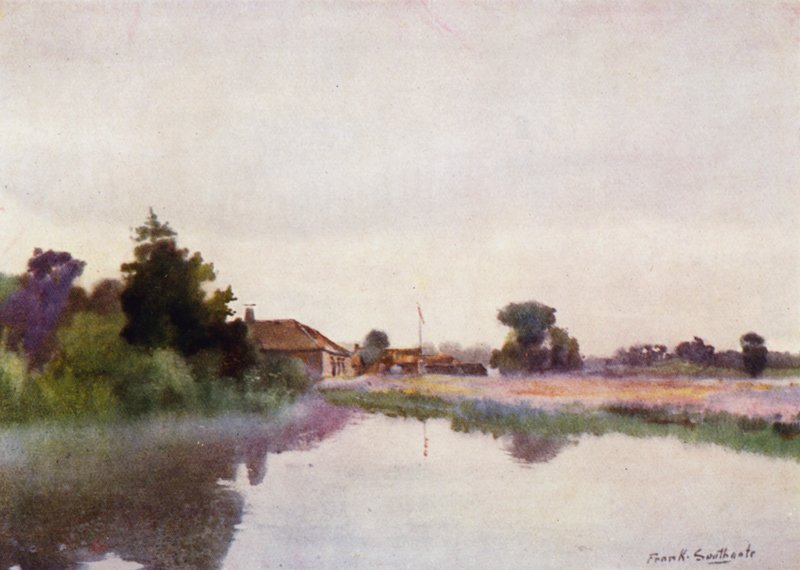 Norfolk Broads: Rising Mists, Coltishall tekijältä Frank Southgate