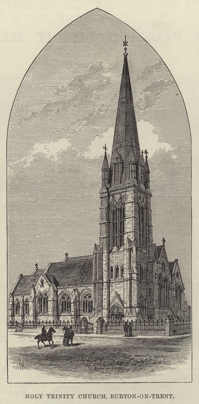 Pyhän kolminaisuuden kirkko, Burton-on-Trent tekijältä Frank Watkins