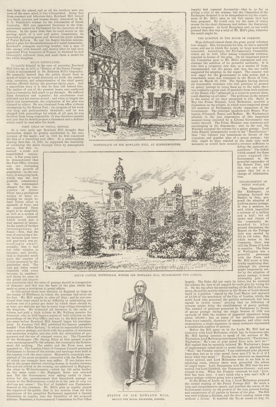 Sir Rowland Hill ja Penny Postage, ikimuistoinen juhlavuosi tekijältä Frank Watkins