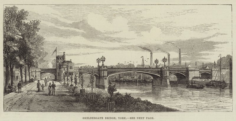 Skeldergate Bridge, York tekijältä Frank Watkins