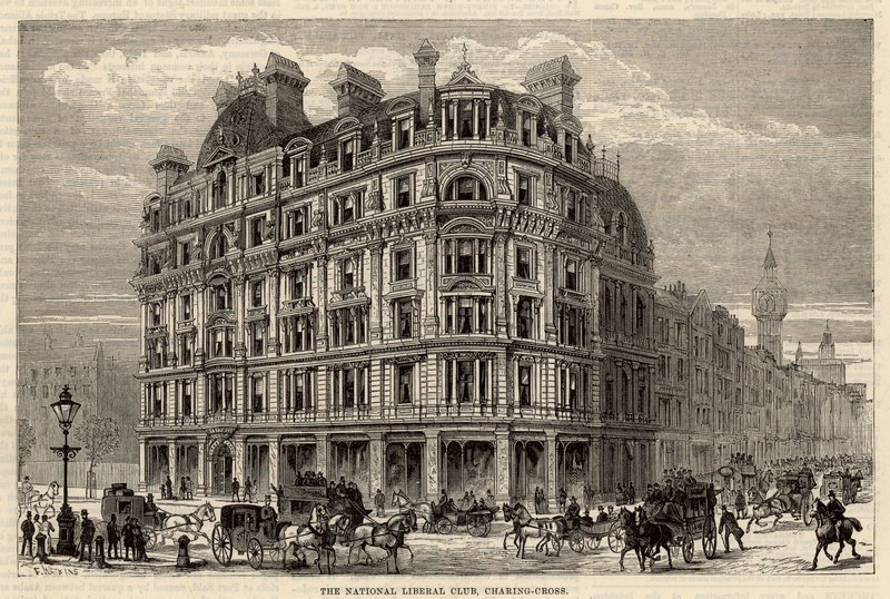 National Liberal Club, Charing Cross, Lontoo tekijältä Frank Watkins