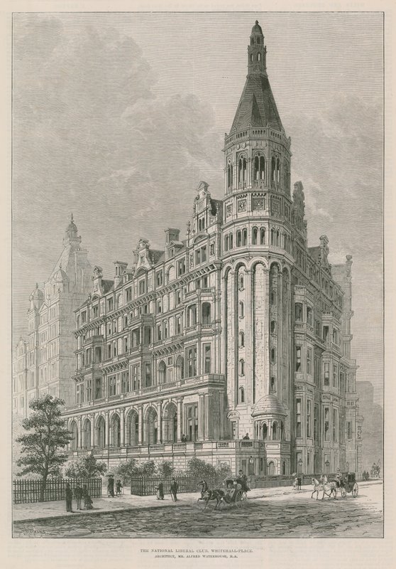 National Liberal Club, Whitehall Place tekijältä Frank Watkins