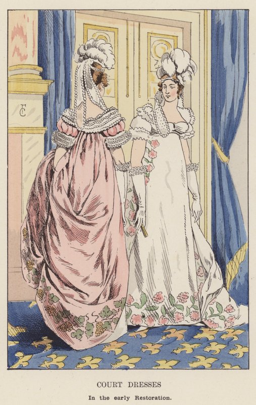 Court Dress, varhaisessa restaurointi tekijältä François Courboin