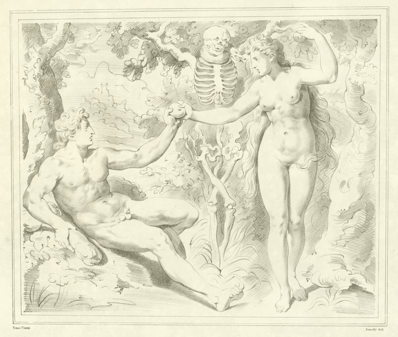 Aatami ja Eeva tekijältä Frans Floris