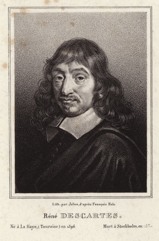Rene Descartesin muotokuva tekijältä Frans Hals