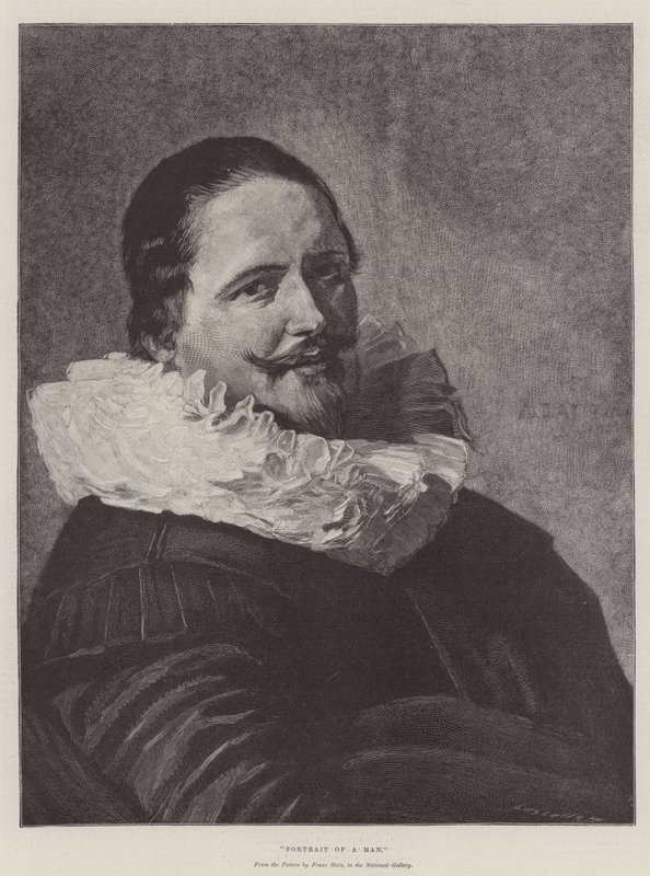 Miehen muotokuva tekijältä Frans Hals
