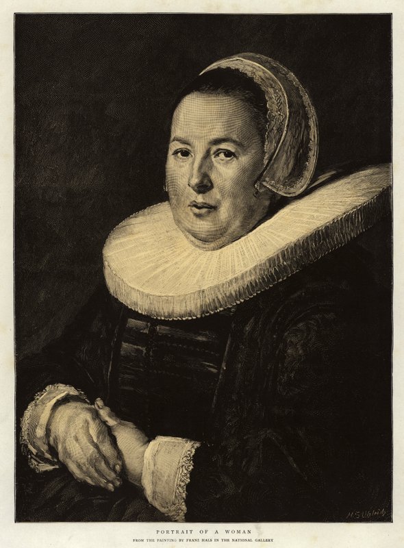Naisen muotokuva tekijältä Frans Hals