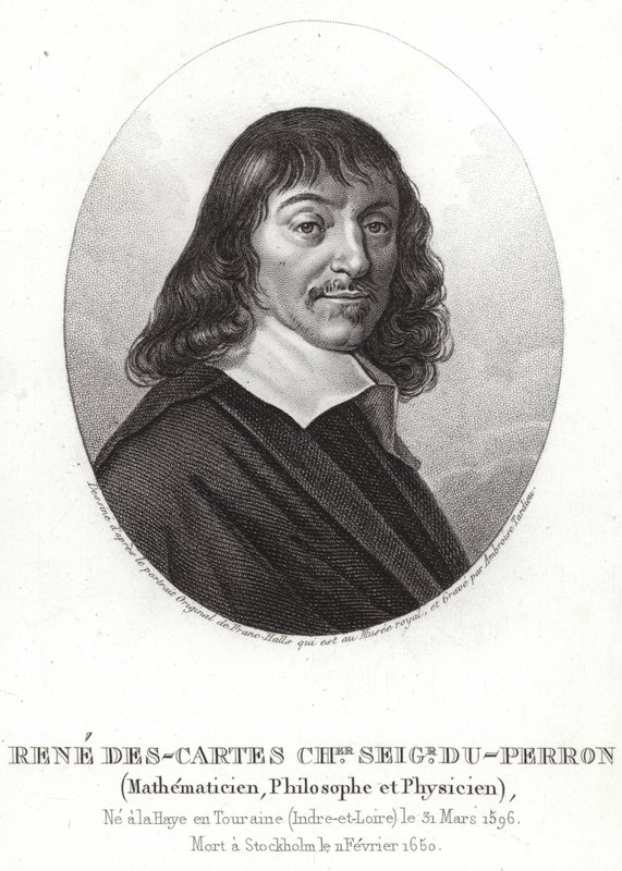 René Descartes tekijältä Frans Hals