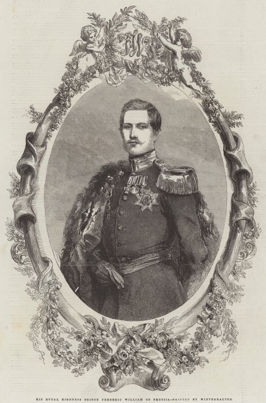 Hänen kuninkaallinen korkeutensa Preussin prinssi Frederick William tekijältä Franz Xaver Winterhalter