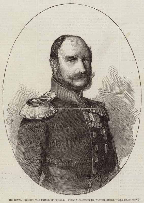 Hänen kuninkaallinen korkeutensa Preussin prinssi tekijältä Franz Xaver Winterhalter