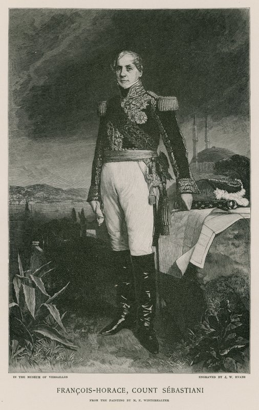 Horace Francois Bastien Sebastiani de La Porta tekijältä Franz Xaver Winterhalter