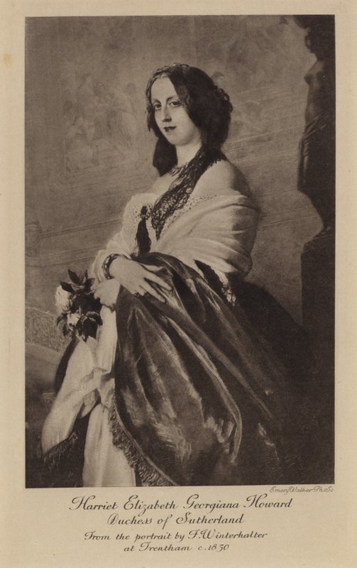 Lady Harriet Elizabeth Georgiana Howard (kaiverrus) tekijältä Franz Xaver Winterhalter