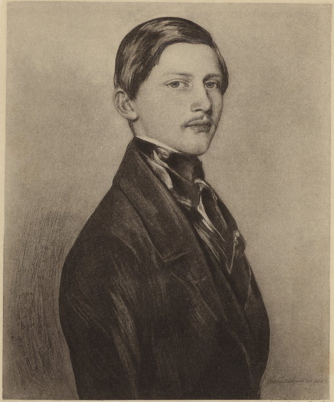 Preussin prinssi Frederick William tekijältä Franz Xaver Winterhalter