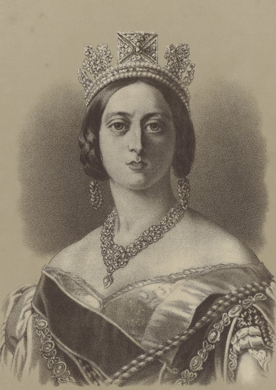 Kuningatar Victoria tekijältä Franz Xaver after Winterhalter