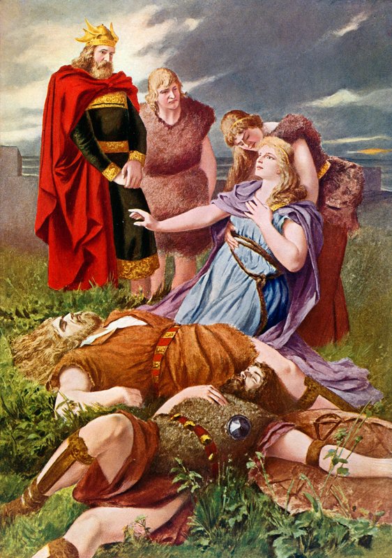 Tristan ja Isolde, Viimeinen näytös tekijältä Fred Leeke