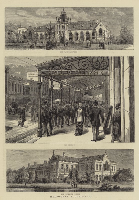 Melbourne Illustrated tekijältä Frederic Villiers