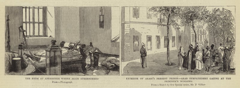 Arabi Pashan vangitseminen tekijältä Frederic Villiers