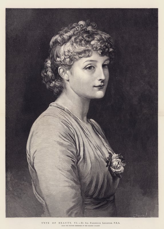 Kauneuden tyyppi, VI tekijältä Frederic Leighton