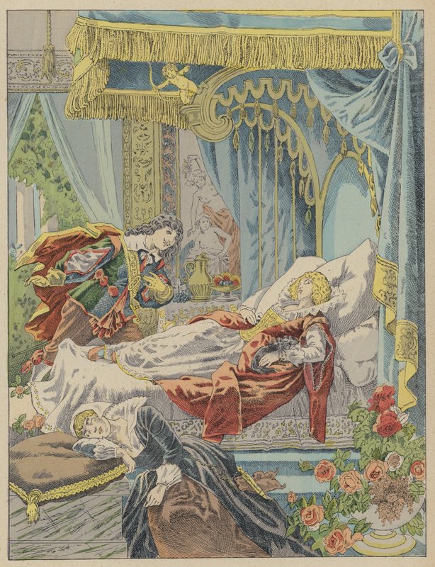 Prinsessa Prinsessa, Prinsessa (väri litho) tekijältä Frederic Theodore (after) Lix