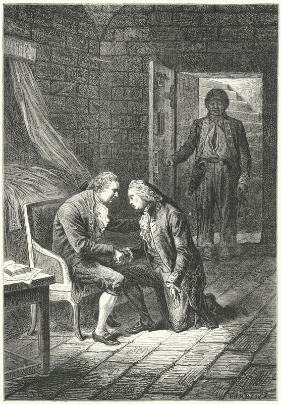 Ranskalainen Ludvig XVI sai asianajajaltaan Malesherbesilta tiedon petoksesta tuomitsemisesta tekijältä Frederic Theodore (after) Lix