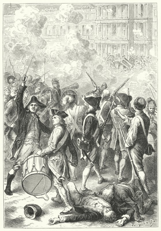 Sans-culottien hyökkäys Tuileries