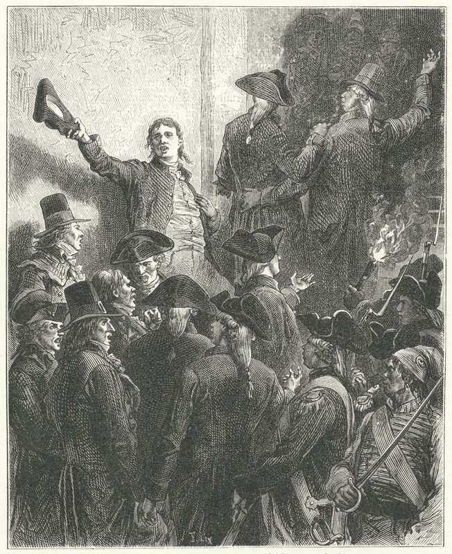 Girondinien kaatuminen tekijältä Frederic Theodore (after) Lix