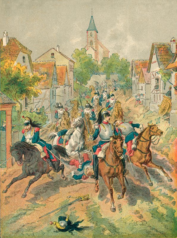 Reichshoffenin kirasirit tekijältä Frederic Theodore Lix