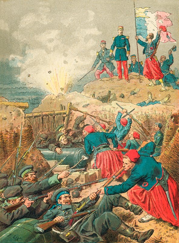 Malakoffin valtaaminen tekijältä Frederic Theodore Lix