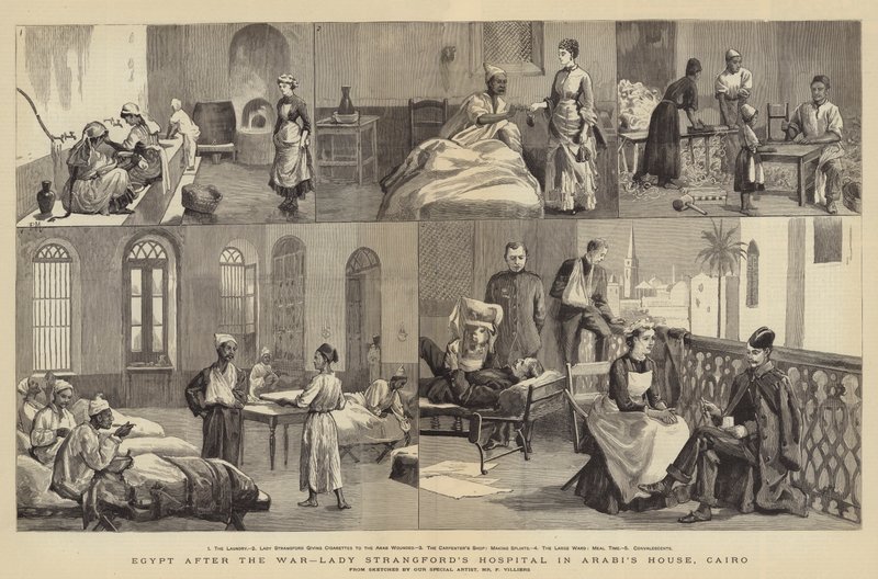 Egypti sodan jälkeen, Lady Strangfordin sairaala Arabi