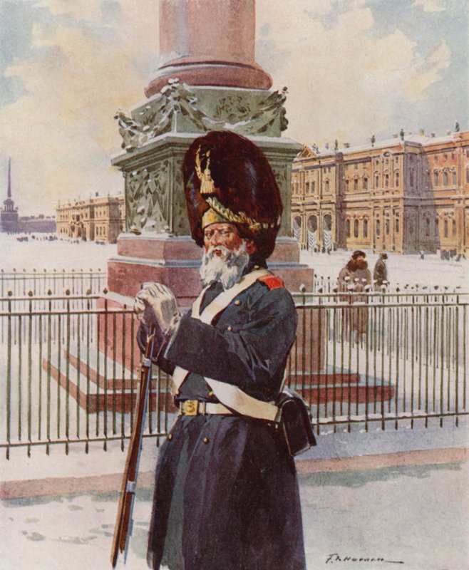Yksi Palace Grenadiersista tekijältä Frederic de Haenen