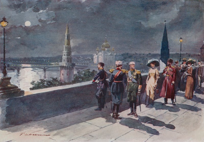Kremlin terassi tekijältä Frederic de Haenen