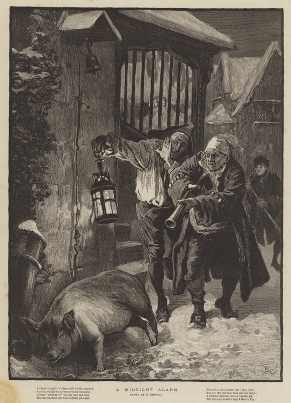 Keskiyön hälytys tekijältä Frederick Barnard