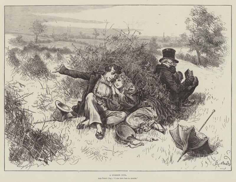 Kesäinen idyl tekijältä Frederick Barnard