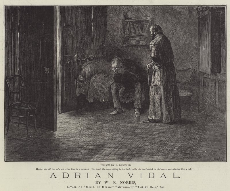 Adrian Vidal, kirjoittanut W E Norris tekijältä Frederick Barnard