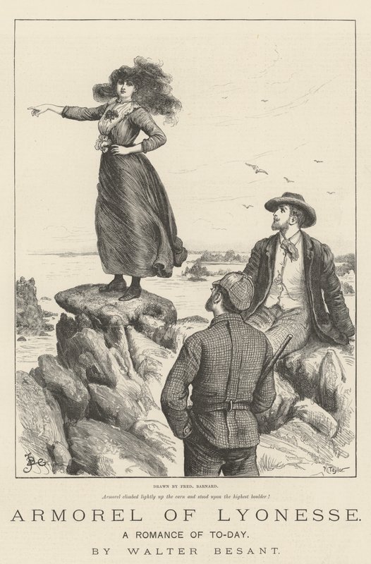 Armorel of Lyonesse, Tämän päivän romanssi, Walter Besant tekijältä Frederick Barnard