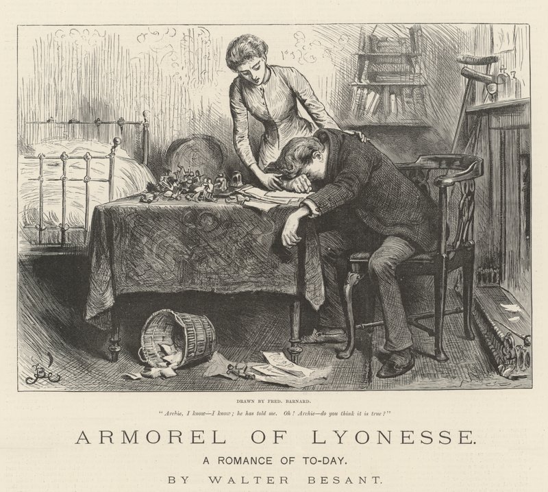 Armorel of Lyonesse, Tämän päivän romanssi, Walter Besant tekijältä Frederick Barnard