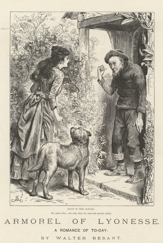 Armorel of Lyonesse, Tämän päivän romanssi, Walter Besant tekijältä Frederick Barnard