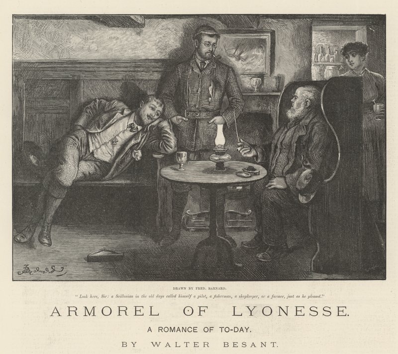 Armorel of Lyonesse, Tämän päivän romanssi, Walter Besant tekijältä Frederick Barnard