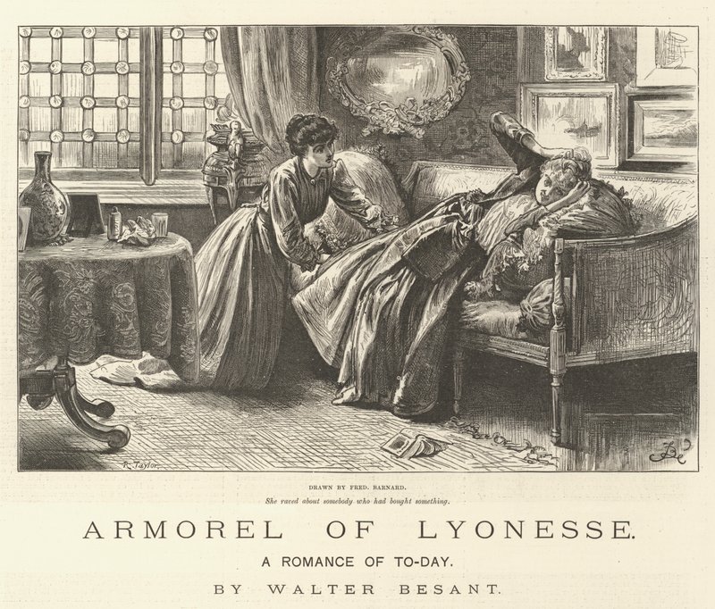 Armorel of Lyonesse, Tämän päivän romanssi, Walter Besant tekijältä Frederick Barnard