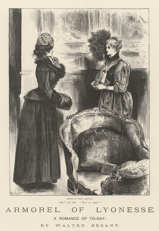 Armorel of Lyonesse, Tämän päivän romanssi, Walter Besant tekijältä Frederick Barnard
