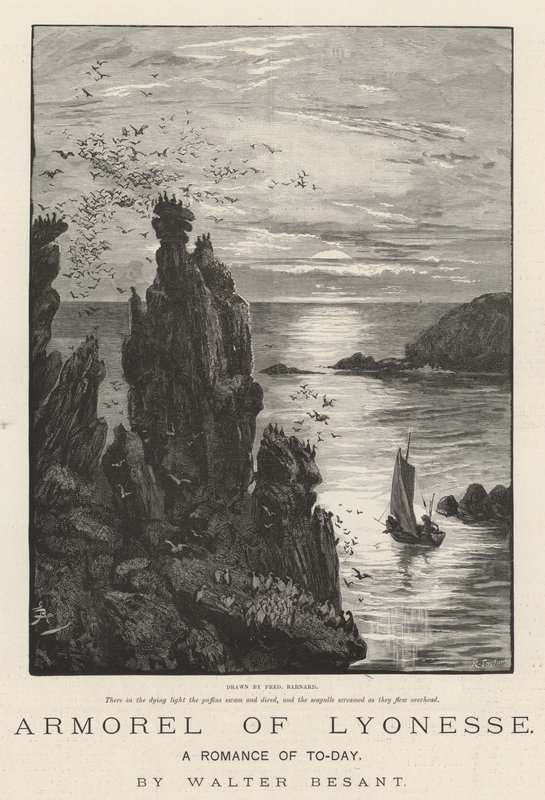 Armorel of Lyonesse, Tämän päivän romanssi, Walter Besant tekijältä Frederick Barnard