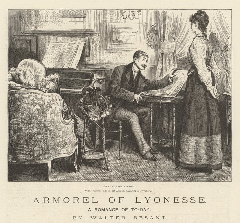 Armorel of Lyonesse, Tämän päivän romanssi, Walter Besant tekijältä Frederick Barnard