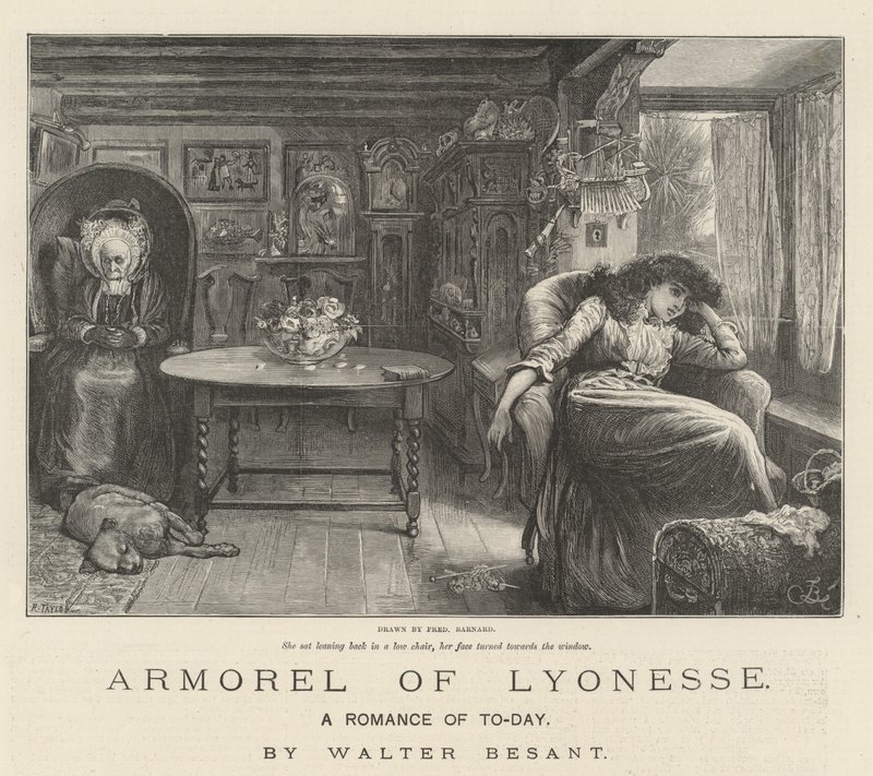 Armorel of Lyonesse, Tämän päivän romanssi, Walter Besant tekijältä Frederick Barnard