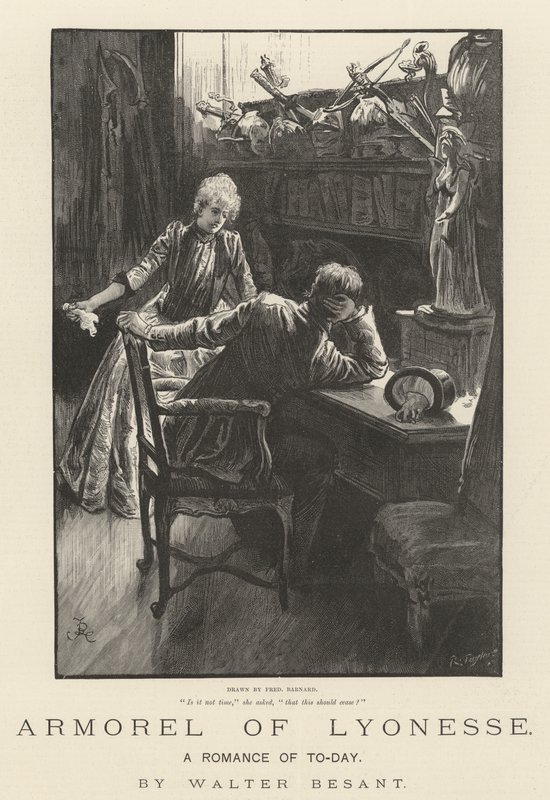 Armorel of Lyonesse, Tämän päivän romanssi, Walter Besant tekijältä Frederick Barnard